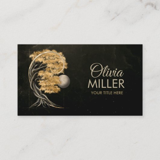 Ewige Transformation - Bonsai Butterfly Spirit Visitenkarte (Vorderseite)