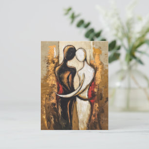 Ewige Umarmung Postkarte