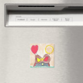 Ewige unendliche Liebeseinigkeit Magnet (In Situ (Geschirrspüler))