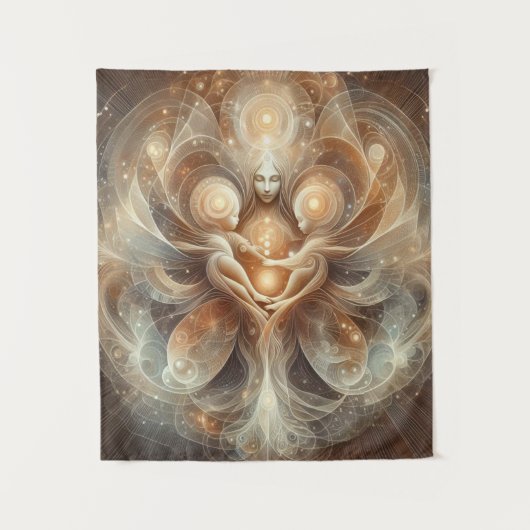 Ewige Verbindung Wandteppich (Vorderseite)