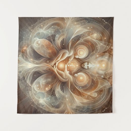 Ewige Verbindung Wandteppich (Vorderseite (Horizontal))