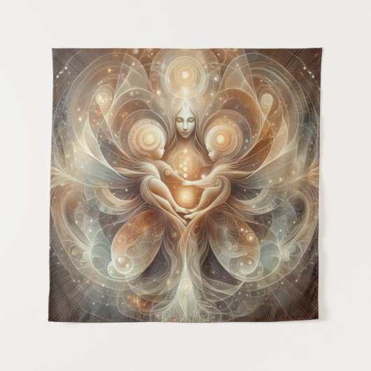 Ewige Verbindung Wandteppich (Vorderseite)