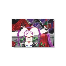 Ewige Verführung gesteppte Canvas-Prints