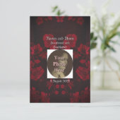 Ewige Verpflegung/Hochzeitssuite Einladung (Stehend Vorderseite)