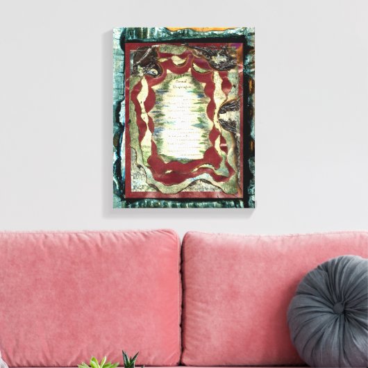 Ewige Verzweiflung Leinwanddruck (Insitu (Wohnzimmer))