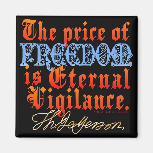 Ewige Vigilance Magnet (Vorne)