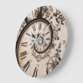 Ewige Vintage Großuhr Große Wanduhr (Winkel)