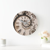 Ewige Vintage Großuhr Große Wanduhr (Zuhause)