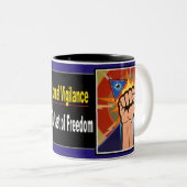 "Ewige Wachsamkeits-" Tasse (VorderseiteRechts)