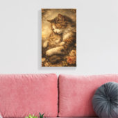 Ewige Wärme Leinwanddruck (Insitu (Wohnzimmer))