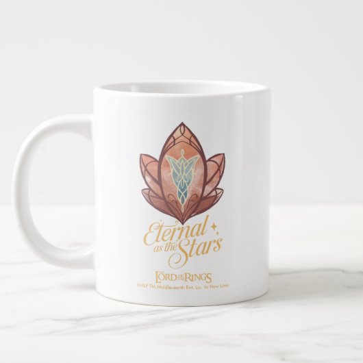 Ewiger als die Sterne Evenstar Grafik Jumbo-Tasse (Links)