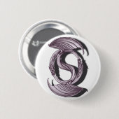 Ewiger Drache Button (Vorne & Hinten)