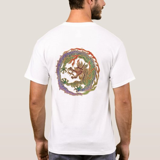 Ewiger Drachenkreis T-Shirt (Rückseite)