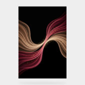 Ewiger Fluss der Liebe — Abstrakte romantische Kun Acrylschild (Vorderseite)