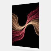 Ewiger Fluss der Liebe — Abstrakte romantische Kun Acrylschild (Winkel)