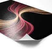 Ewiger Fluss der Liebe — Abstrakte romantische Kun Fotodruck (Ecke)