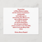 Ewiger Gott, in dem Barmherzigkeit endlos ist... Postkarte (Vorderseite)