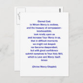 Ewiger Gott, in dem Barmherzigkeit endlos ist... Postkarte (Vorne/Hinten)