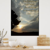 Ewiger Gott Poster (Küche)