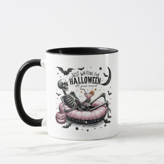 Ewiger Halloween-Enthusiast Adorable Tasse (Links)