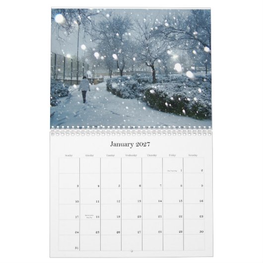 Ewiger Jerusalem-Kalender Kalender (Jan 2027)