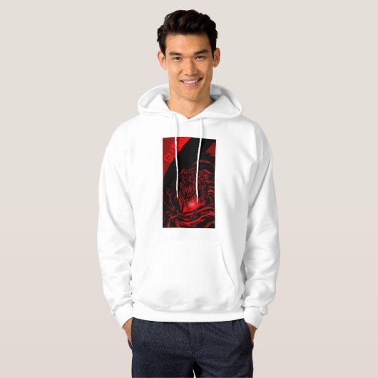 Ewiger Kampf der Finsternis Hoodie (Vorne ganz)