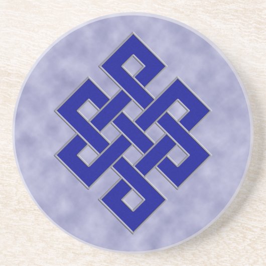 Ewiger Knoten-Untersetzer Getränkeuntersetzer (Vorne)