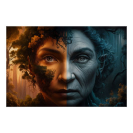 Ewiger Kontrast: Wo die Jugend das Alter erreicht Poster