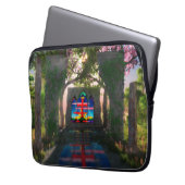 Ewiger leichter Osterschläfer Laptopschutzhülle (Vorderseite Links)