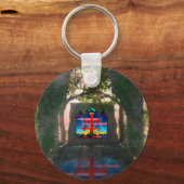 Ewiger leichter OsterSchlüsselanhänger Schlüsselanhänger (Vorderseite)