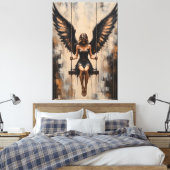 Ewiger Nachtengel Leinwanddruck (Insitu (Schlafzimmer))
