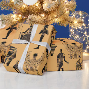 Ewiger Sand: Ägyptische antike Eleganz für die Zei Geschenkpapier