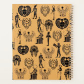 Ewiger Sand: Ägyptische Antique Eleganz für die Ze Planer (Rückseite)