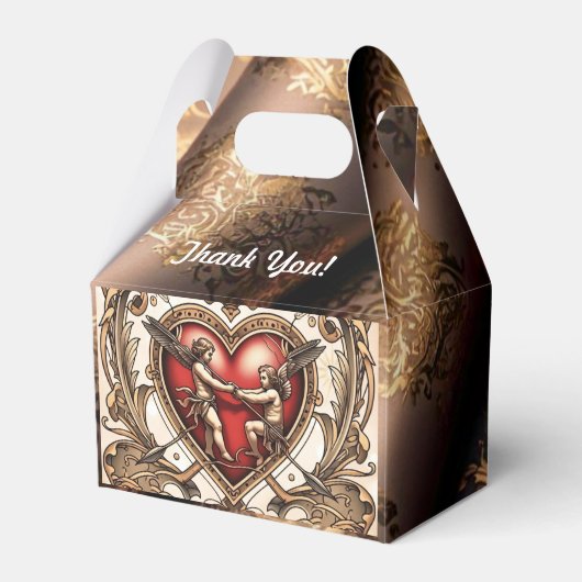 "Ewiger Schuss der Liebe" Geschenkschachtel (Vorderseite)