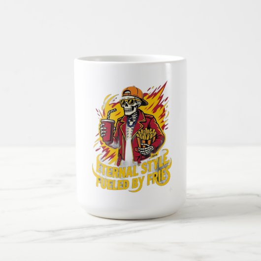 Ewiger Stil, angeheizt durch Pommes Kaffeetasse (Mittel)