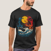 Ewiger Tanz des T - Shirt Feuer und Wasser (Vorderseite)