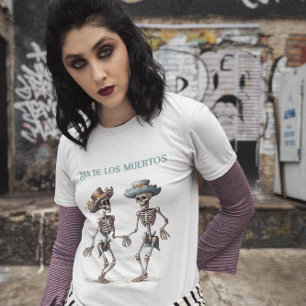 Ewiger Tanz Dia de los Muertos Calaveras T-Shirt