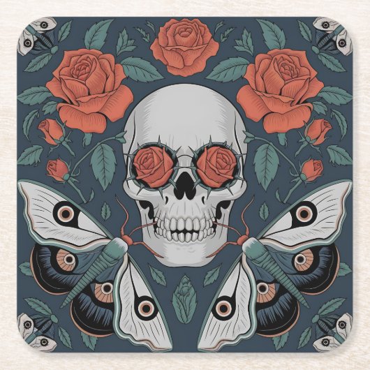 Ewiges Blut: Ein Tanz von Leben und Tod Rechteckiger Pappuntersetzer (Vorderseite)