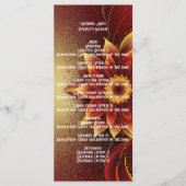 Ewiges Blut: Eine zeitlose Feier der Liebe Menükarte (Vorderseite)