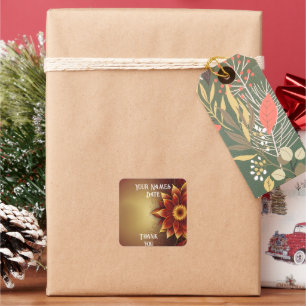 Ewiges Blut: Eine zeitlose Feier der Liebe Quadratischer Aufkleber