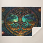 Ewiges Diversity: Der Baum des Lebens Sherpadecke (Vorderseite (Horizontal))