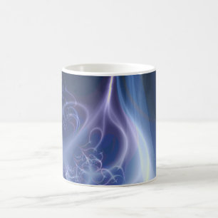 Ewiges Flammen-Fraktal Kaffeetasse
