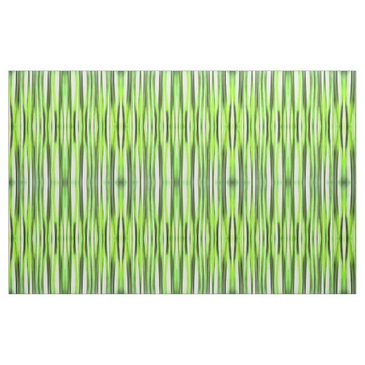 Ewiges immergrünes Stripy Muster Stoff (Fat Quarter (45,7 x 55,9 cm))