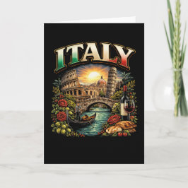 Ewiges Italien Feiertagskarte