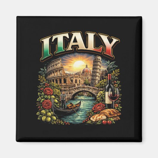 Ewiges Italien Magnet (Vorne)