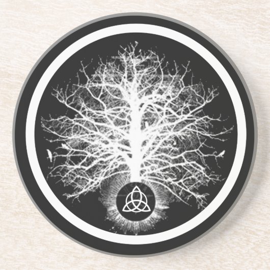 Ewiges Leben Getränkeuntersetzer (Vorne)