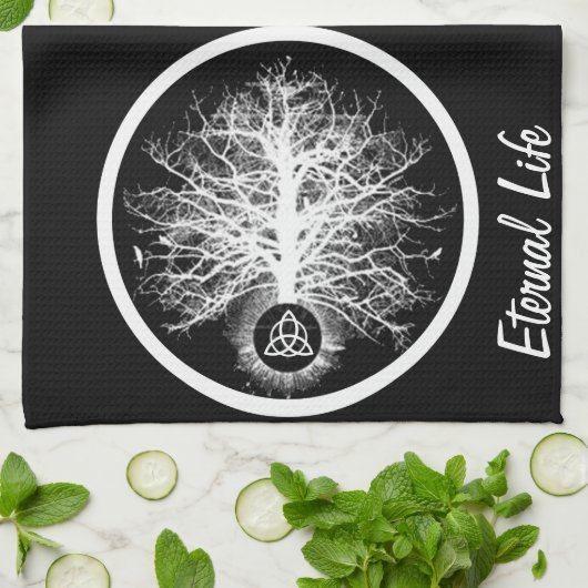Ewiges Leben Handtuch (Gefaltet)