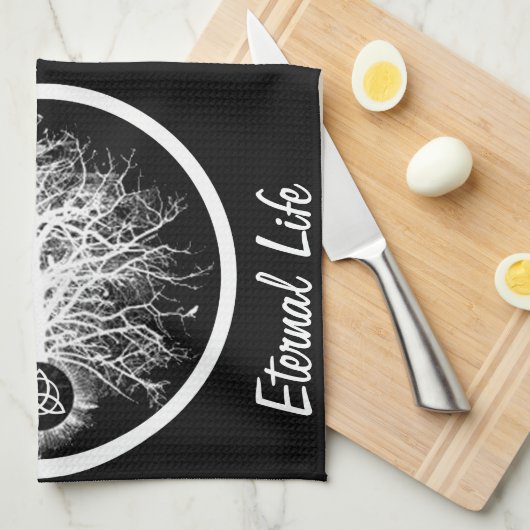 Ewiges Leben Handtuch (Viertel Falte)