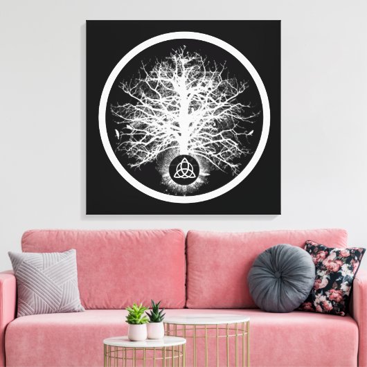 Ewiges Leben Leinwanddruck (Insitu (Wohnzimmer))