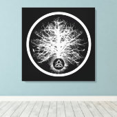 Ewiges Leben Leinwanddruck (Insitu (Holzboden))